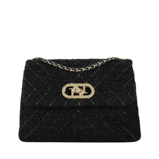 Chain Handle Shoulder Bag