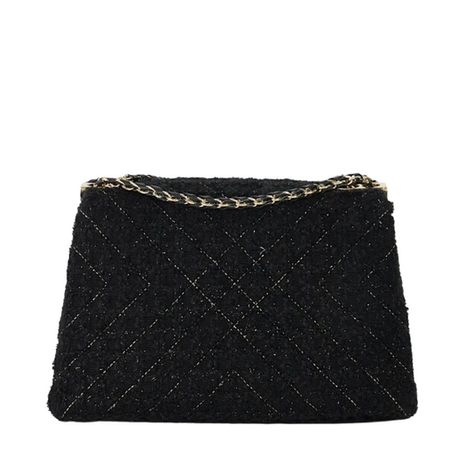 Chain Handle Shoulder Bag